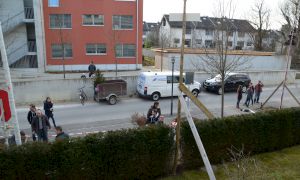 Bild 1 von 8 - Bäumlifäscht Patricia und Rafi (von R. Stöckli)