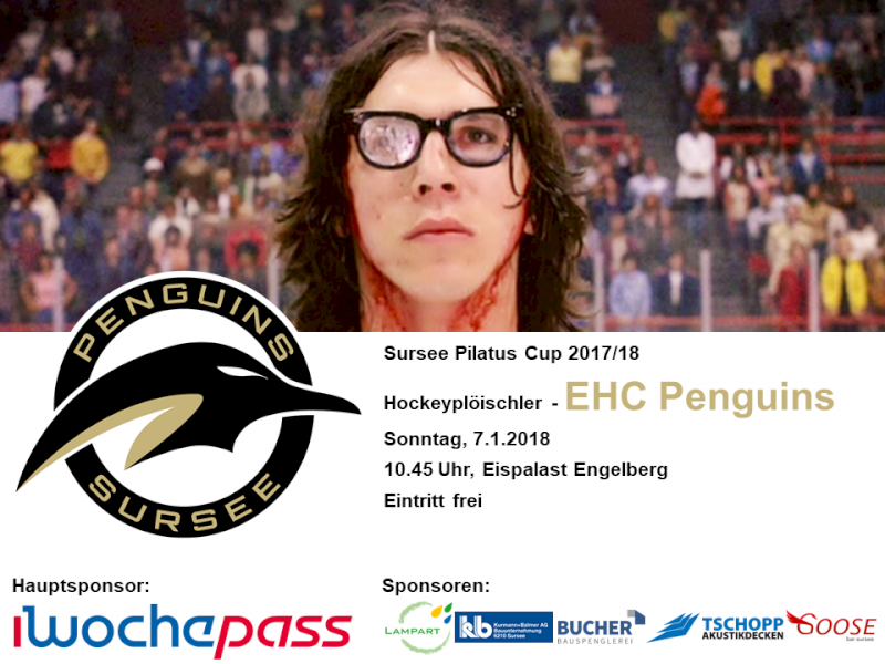 Hockeyploischler - EHC Penguins; 7.1.2018 10.45 Uhr, Eispalast Engelberg
