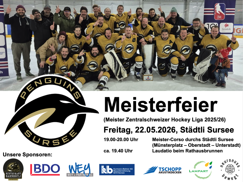 Meisterfeier 22.5.2026